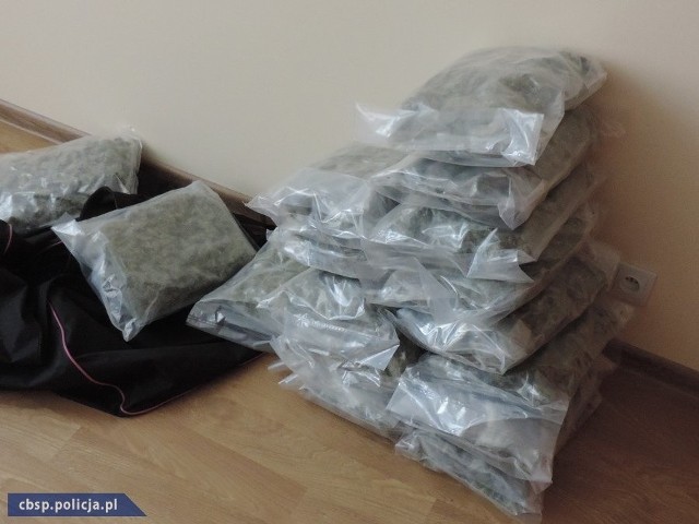 Zabezpieczone narkotyki są warte na czarnym rynku ok. 1 mln zł.