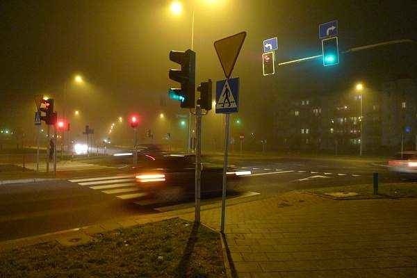 Niesamowita mgla w Bialymstoku