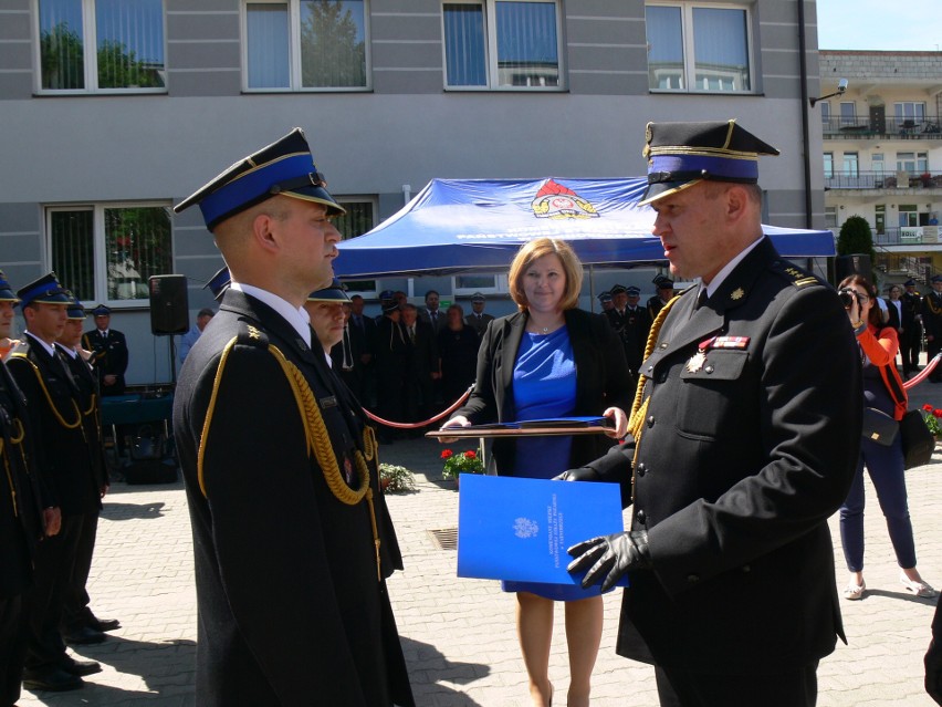 Tarnobrzeg: Powiatowe Obchody Dnia  Strażaka z medalami i awansami 