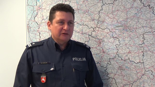 Podinspektor. Robert Koźlak, naczelnik Wydziału Ruchu Drogowego Komendy Wojewódzkiej Policji w Lublinie.