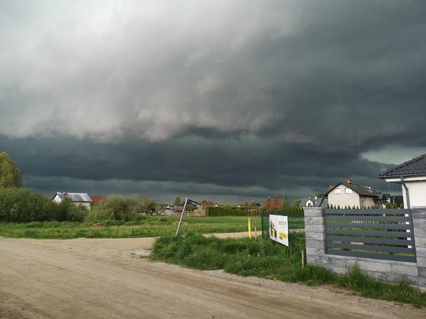 Burzowe popołudnie na Pomorzu 21.05.2021 r.