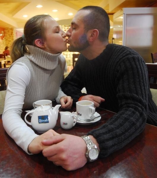 Zakochani Izabela Stachowicz i Grzegorz Okoń w ustanawianiu rekordu wezmą udział z przyjemnością.