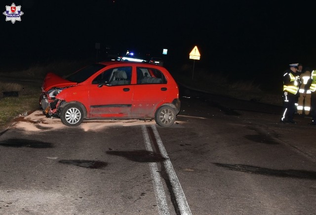 Po wypadku cztery osoby trafiły do szpitala