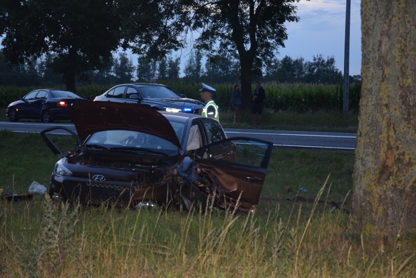 Wypadek na krajowej "dziesiątce". Ranni trafili do szpitali 