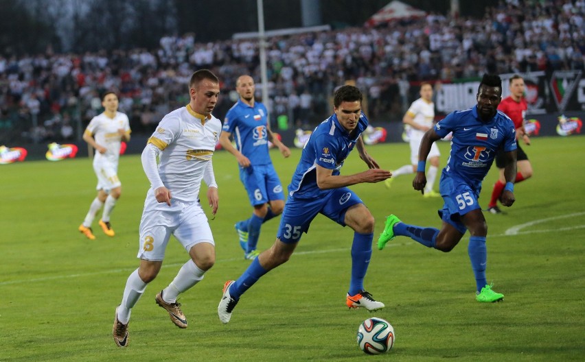 Zagłębie Sosnowiec - Lech Poznań. Wyniki 1:1