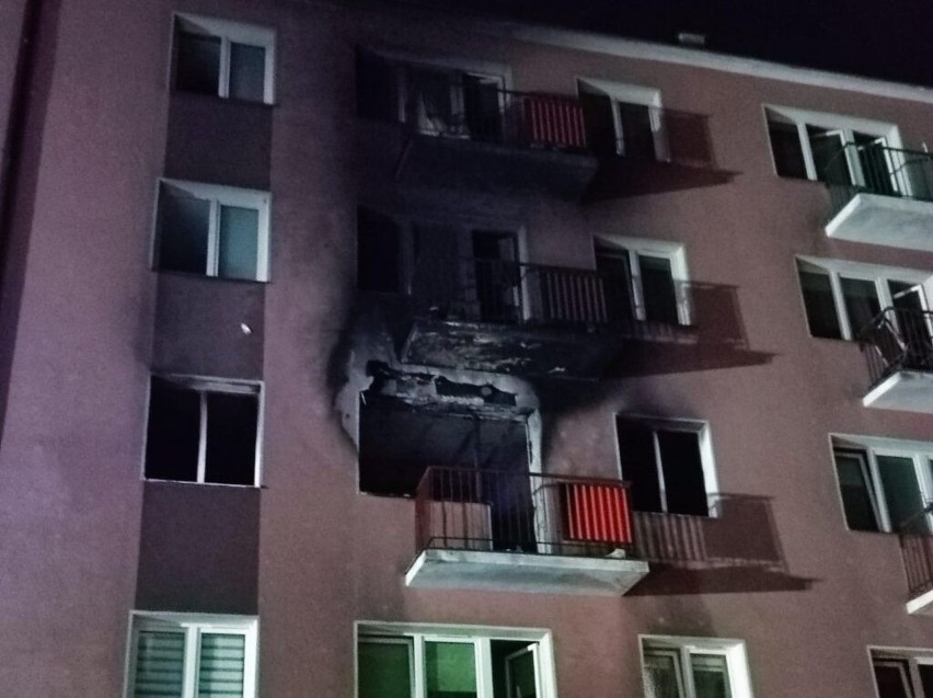 Lublin. Tragiczny pożar w bloku przy ul. Sokolej. Trzy osoby nie żyją                 