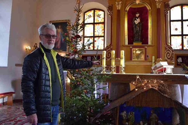 Andrzej Dera, przewodniczący rady parafialnej wskazał co zostało wyremontowane w kościele.