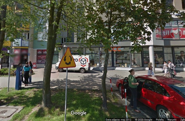 Ostrołęka. Google Street View: sprawdź, czy oko kamery uchwyciło także ciebie.18.01.2022. Zdjęcia