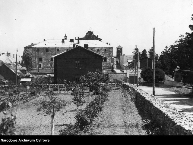 1933, Widok zabudowań więziennych od zachodu