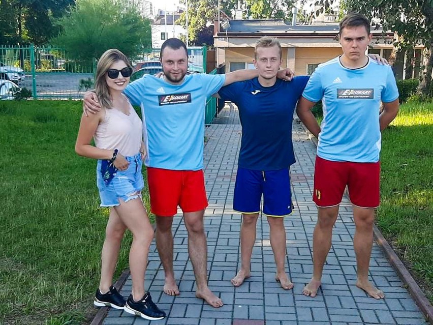 Oleksij Czerkaszyn pomógł Sportingowi Kielce w triumfie na plażowych trójkach [ZDJĘCIA]