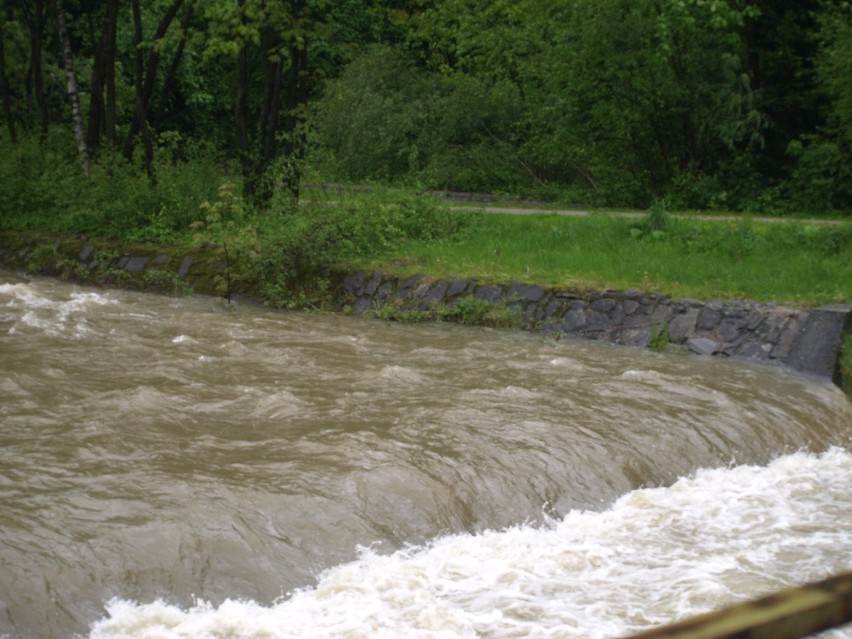 Powódź 2014 w Wiśle - lokalne podtopienia