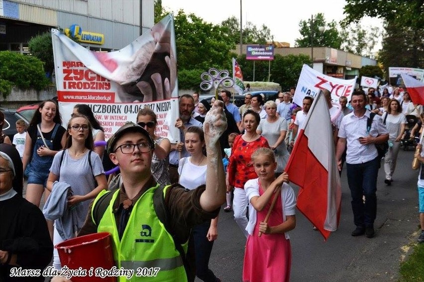 VI Marsz dla Życia i Rodziny w Kluczborku