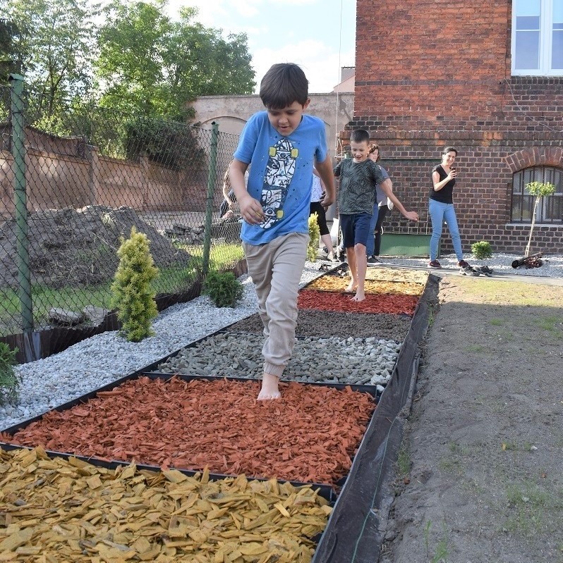 Nowy ogródek przy przedszkolu miejskim w Kcyni działa na...