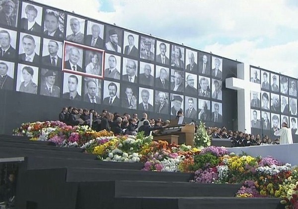 Uroczystości żałobne w Warszawie
