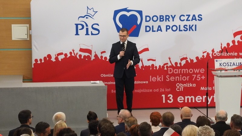 Jarosław Kaczyński w Koszalinie