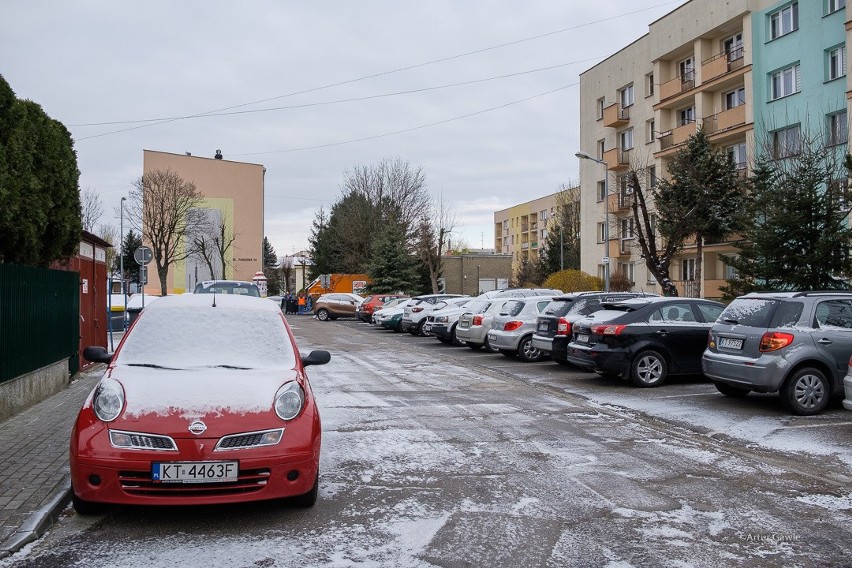 Tarnów. Zimowy poranek trzeciego dnia wiosny [ZDJĘCIA]