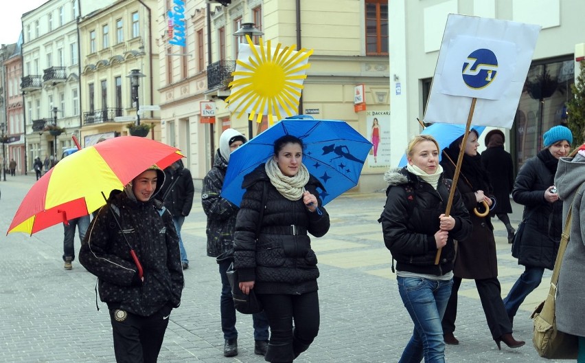 Akcja "Mam haka na raka" na lubelskich ulicach