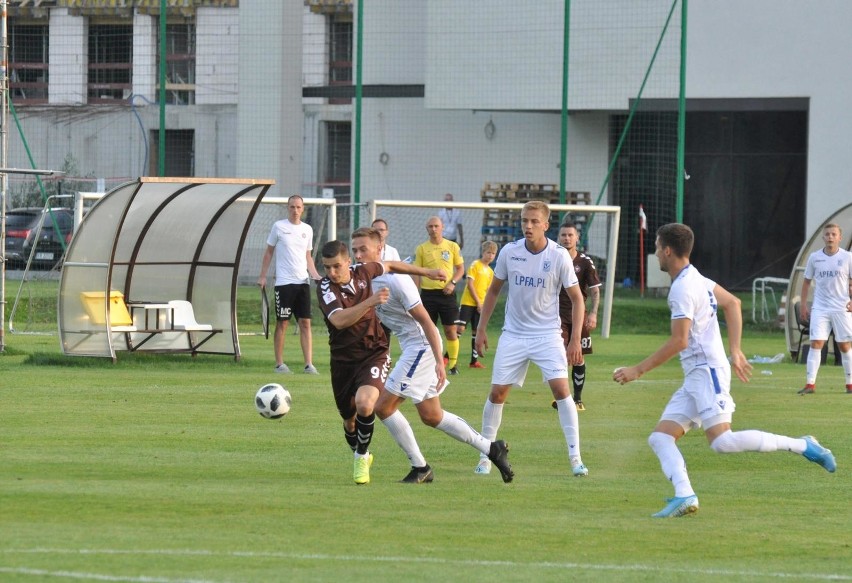 Mecz Garbarnia - Lech II (1:0) rozegrany w ubiegłym sezonie...