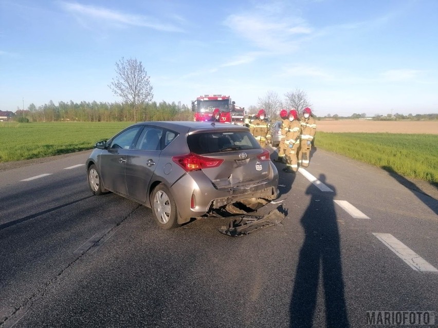 Wypadek na trasie Opole-Nysa.