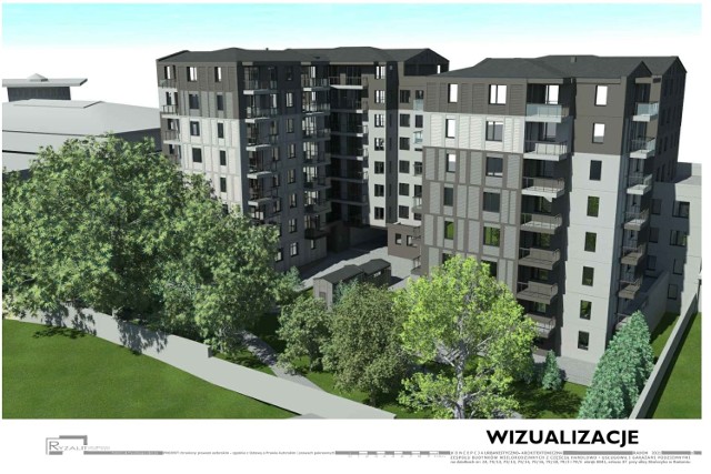 Tak mają wyglądać apartamentowce przy ulicy Stańczyka w Radomiu.