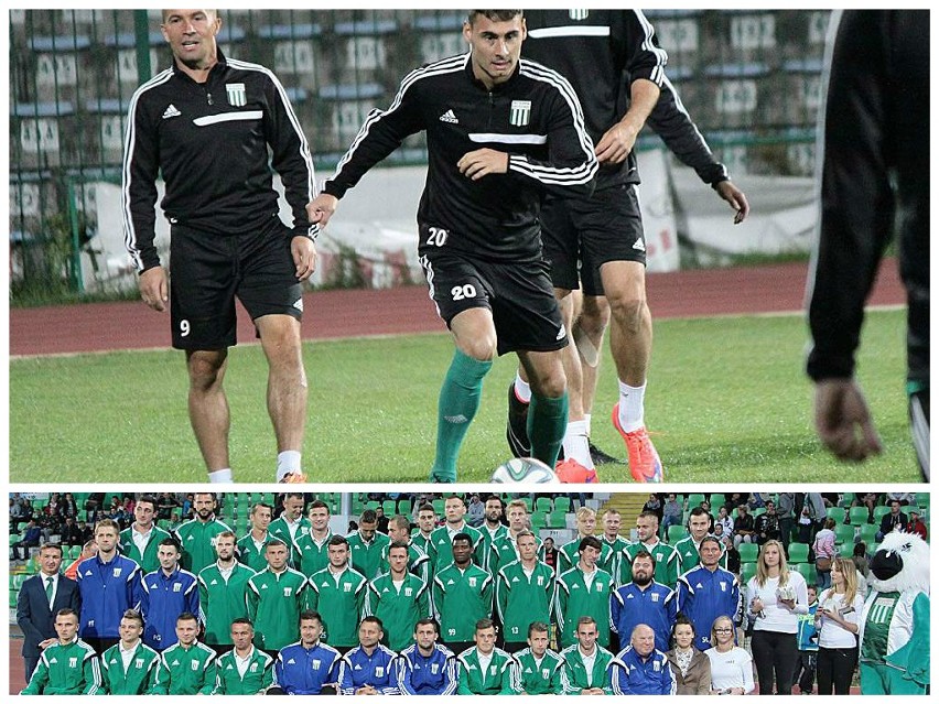 Prezentacja Olimpii Grudziądz i trening w blasku reflektorów [zdjęcia, wideo]