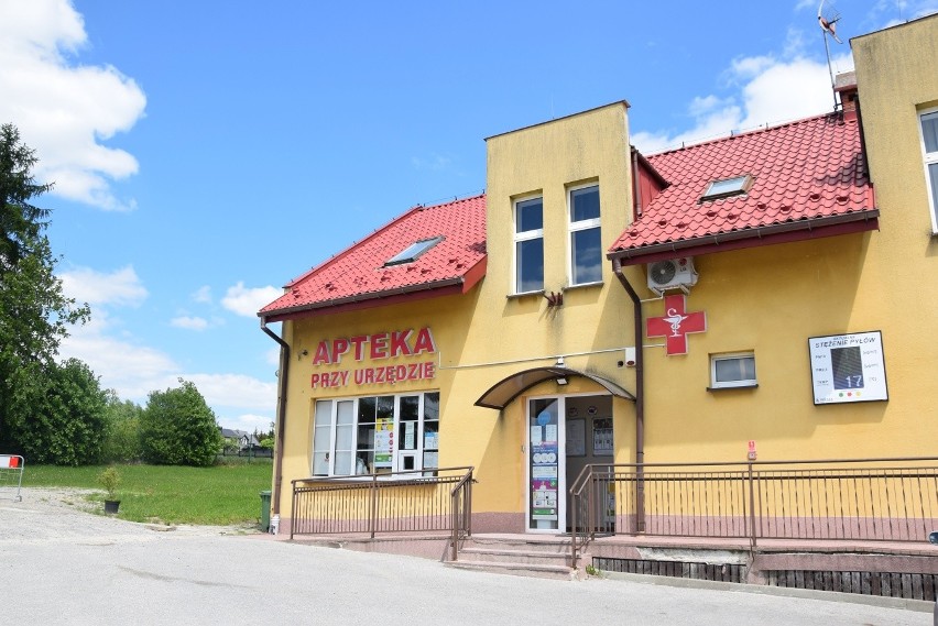Jerzmanowice - apteka  w budynku Urzędu Gminy działała od 10...
