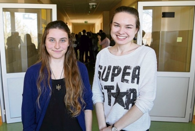 Małgorzata Gudel i Eliza Siemaszko z II LO będą zdawały w tym roku maturę międzynarodową