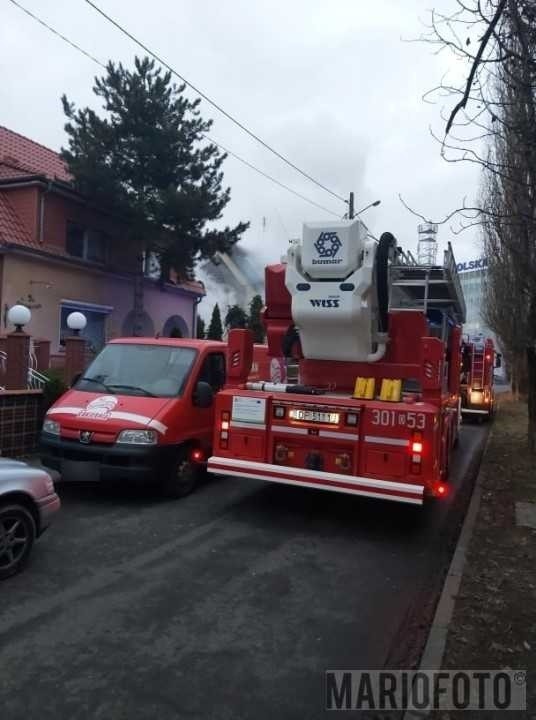 Strażacy z JRG 1 Opole i OSP Gosławice mieli rano dużo...