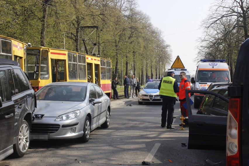 Wypadek na Konstantynowskiej - 12.04.2014