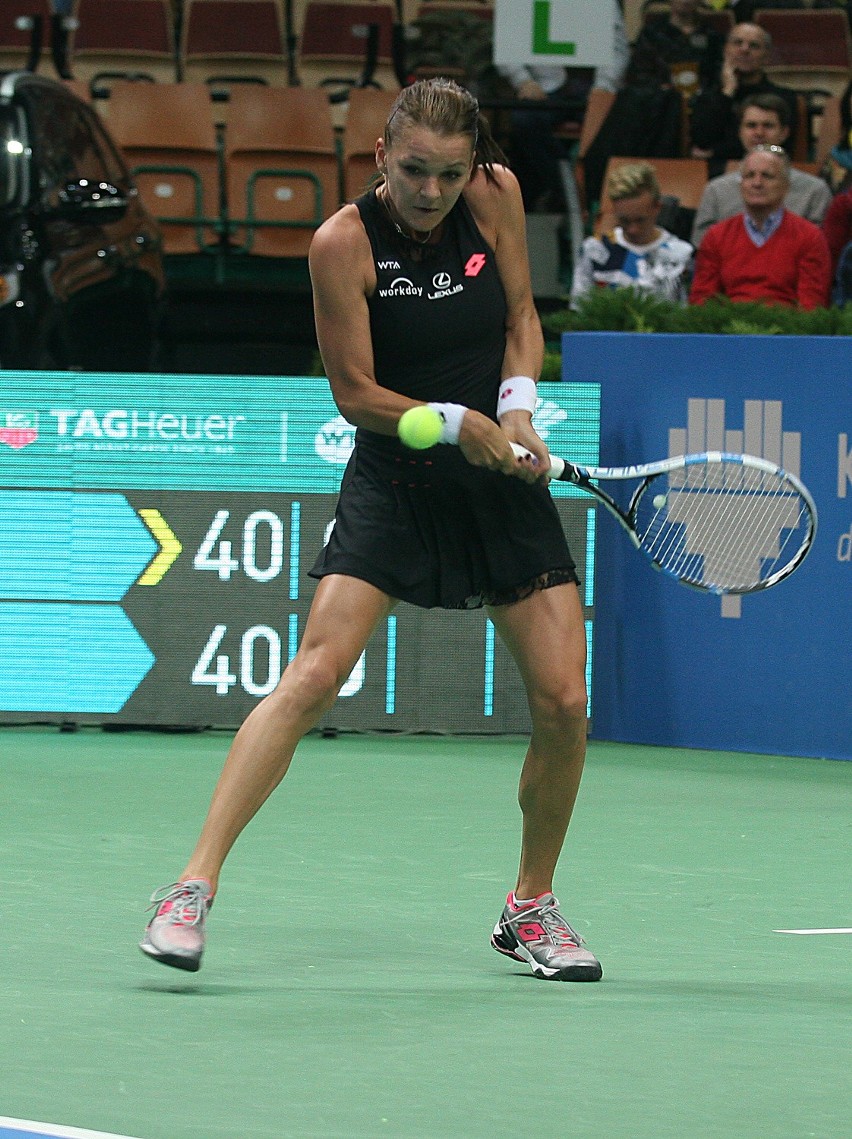 Agnieszka Radwańska rozegra dziś drugi mecz w WTA Katowice...