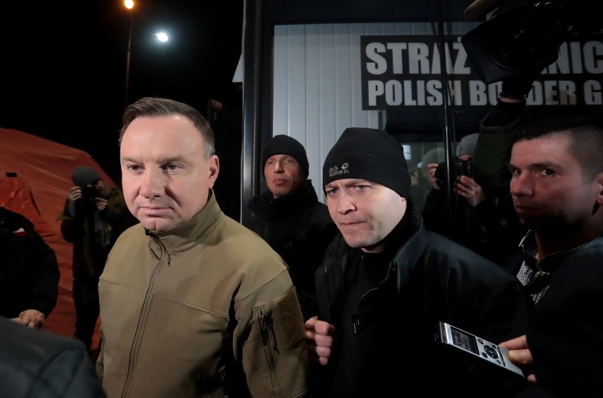 Prezydent Andrzej Duda odwiedził polsko-niemieckie przejście...