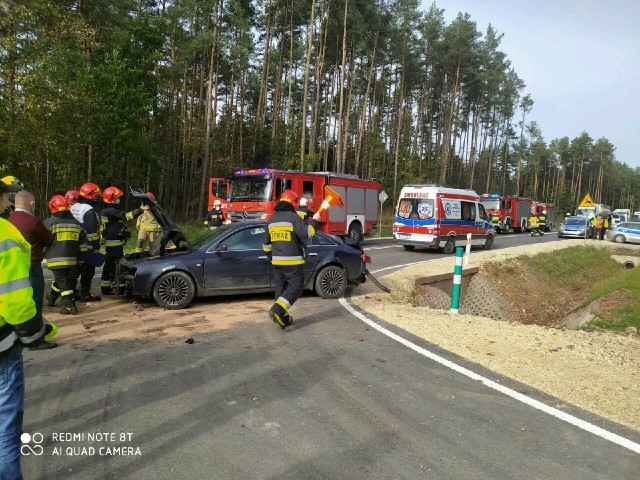 Na miejscu czwartkowego wypadku w Jóźwikowie