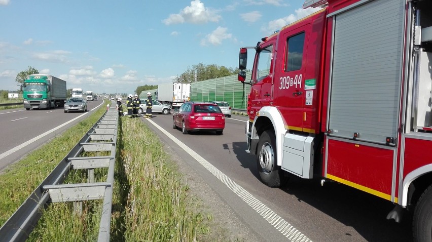 Wypadek na S8 w okolicy miejscowości Rzędziany | Kurier Poranny