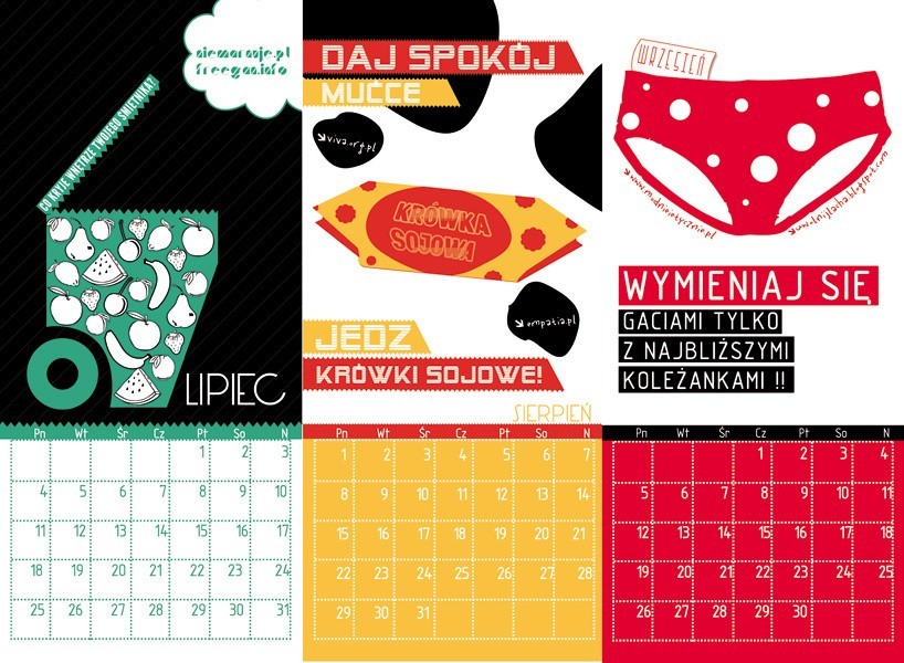 Designerski eko-kalendarz prosto z Torunia