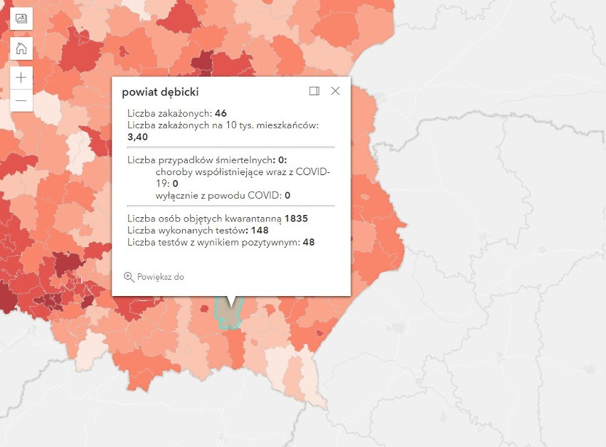 21 listopada w Polsce 18 883 nowe zakażenia koronawirusem, zmarło 41 pacjentów z COVID-19. Na Podkarpaciu 765 przypadków