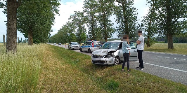 Na drodze krajowej między Mianowicami i Domaradzem doszło do dwóch groźnych zdarzeń drogowych