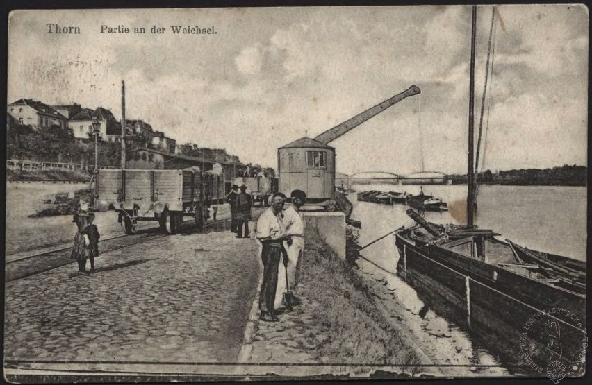 Toruński port na przełomie XIX i XX wieku