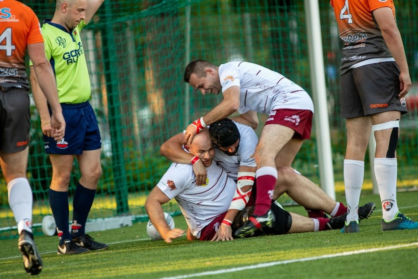 Rugby Białystok (na biało-czerwono) pokonali w...
