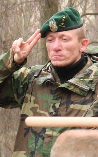 Dariusz Kundera, żołnierz VI Brygady Powietrzno-Desantowej, podwładny generała Kwiatkowskiego.