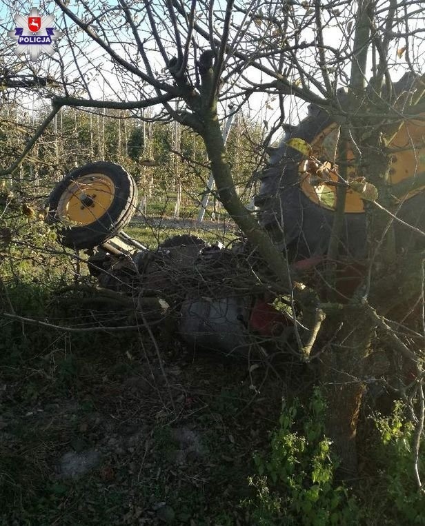 Piotrawin. Pijani zgłosili, że mężczyznę przygniótł ciągnik rolniczy