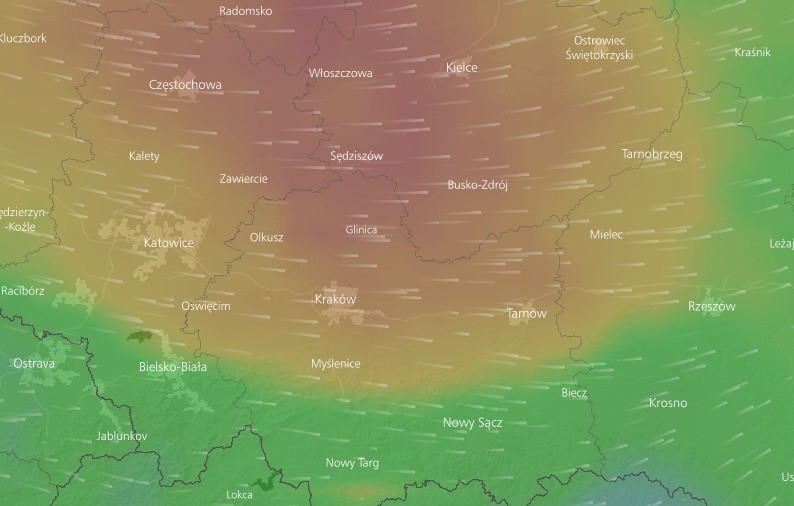 Orkan Ksawery siał spustoszenie w Małopolsce