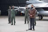 Lotnisko w Łasku będzie bazą dla samolotów F35. Minister Błaszczak w 32 Bazie Lotnictwa Taktycznego ZDJĘCIA