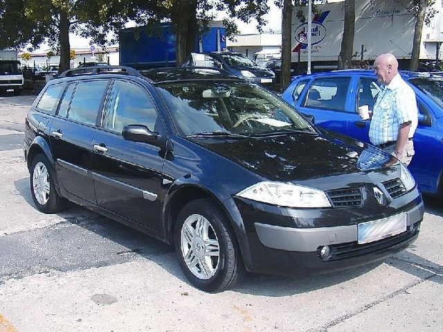 Renault megane, rocznik 2005, kupiony w Niemczech, silnik 1,5 dCi diesel, moc 101 KM, cena 21.000 zł