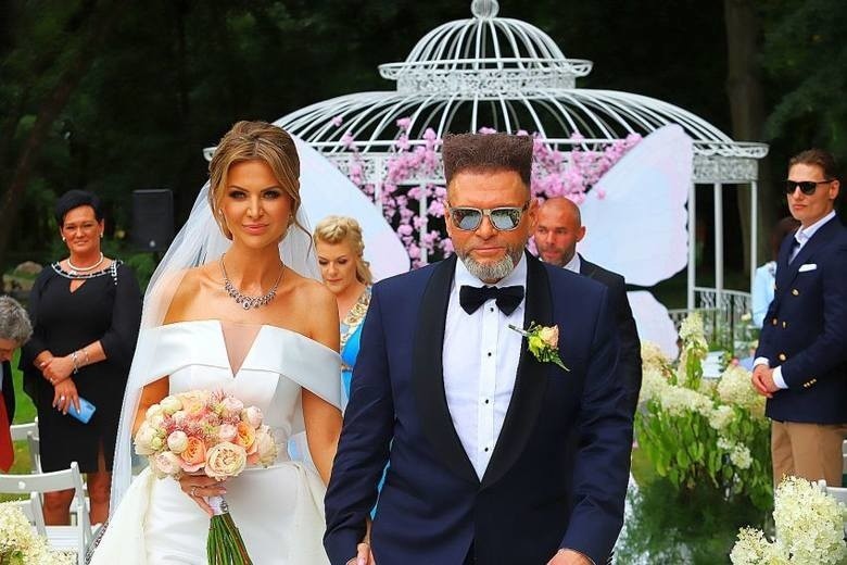 Maja i Krzysztof pobrali się 17 sierpnia ubiegłego roku w...
