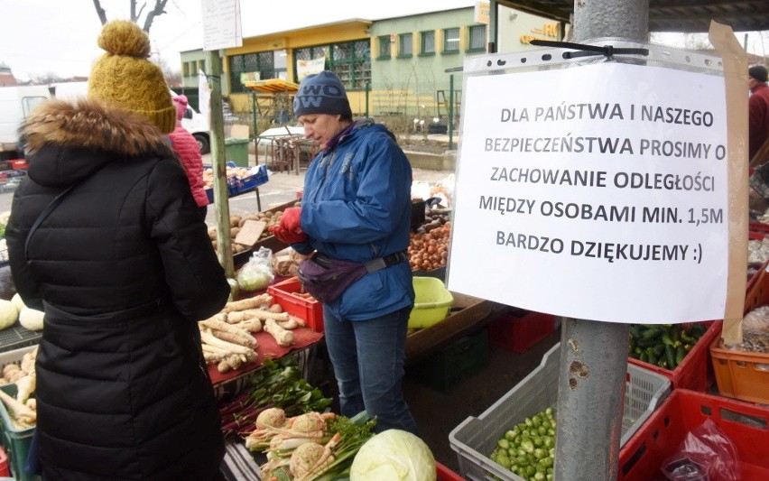 Niektóre targowiska w Lubuskiem, ze względu na epidemię...