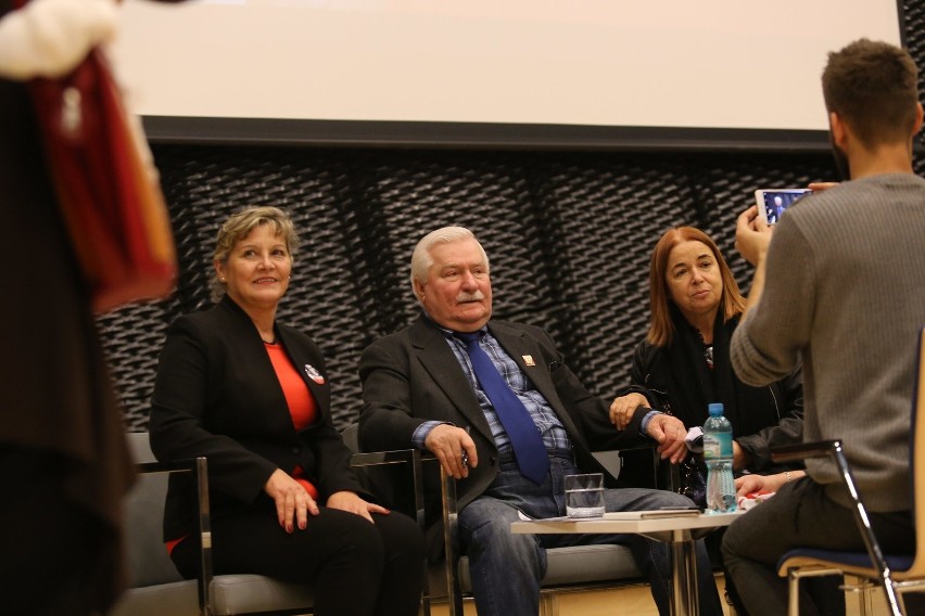 Lech Wałęsa w MCK Katowice