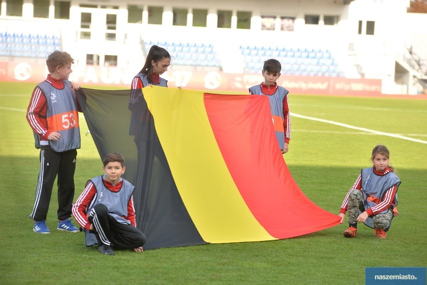 Belgia - Liechtenstein 12:0  eliminacjach Mistrzostw Europy 2020 U17 we Włocławku [zdjęcia]