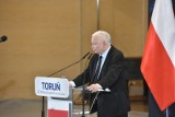 Prezes Jarosław Kaczyński spotkał się w Toruniu z działaczami i sympatykami PiS