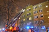 Ul. Skrzetuskiego w Lublinie: Na dachu bloku wybuchła butla z gazem (ZDJĘCIA)