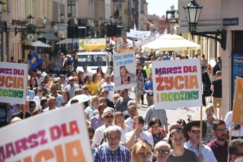 W niedzielę (9 czerwca) w Toruniu odbył się Marsz dla Życia...